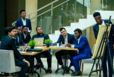 Group during a training session